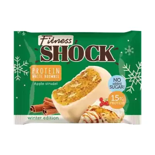 براوني دايت بروتين فيتنس شوك بنكهة التفاح 50غم